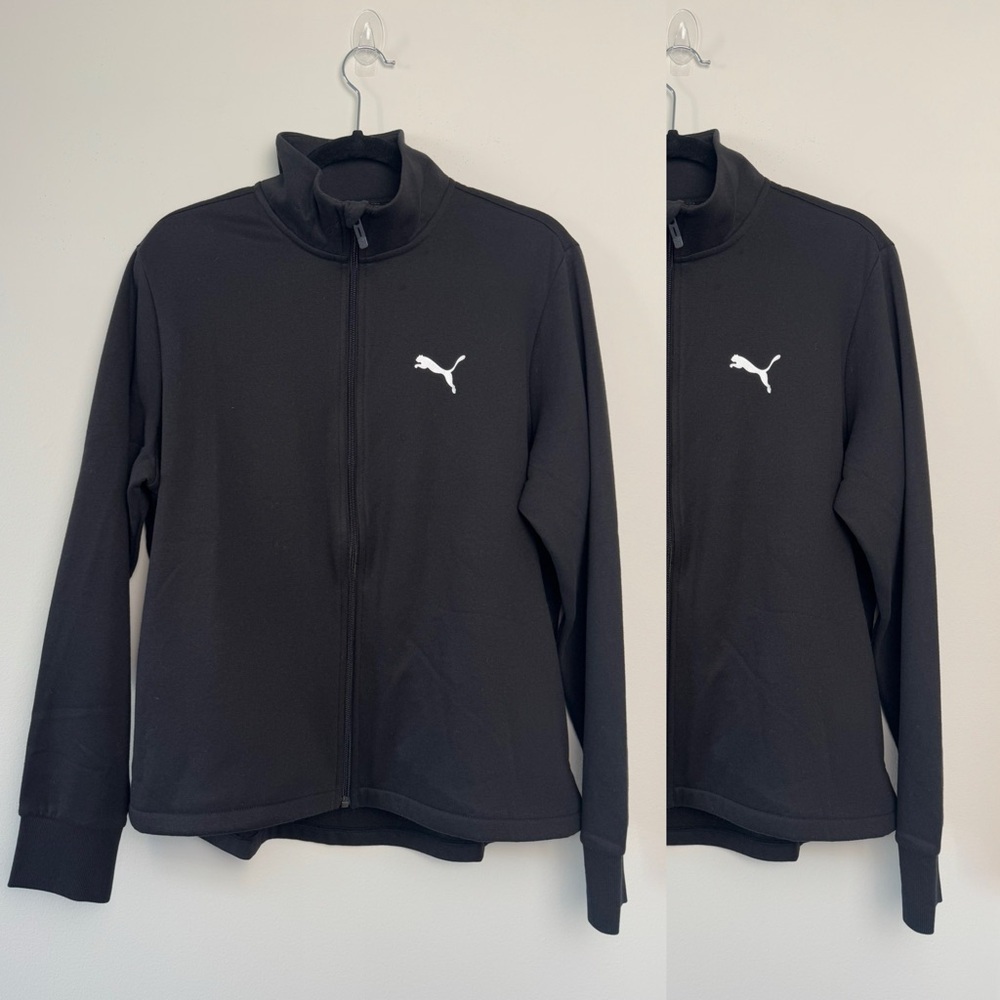 PUMA Black Running Jacket Size XL - Picture 1 of 8